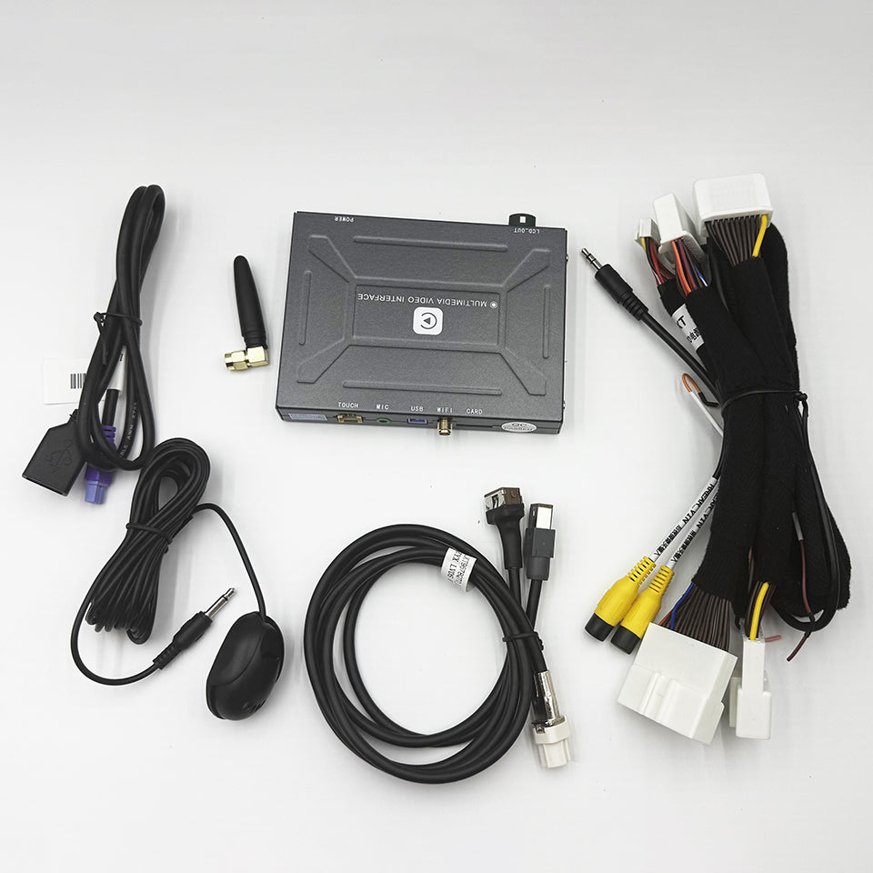 AZTON Plug and Play Nissan 370z Skyline 370GT Integrated Apple CarPlay Android Auto Keep Factory Features™